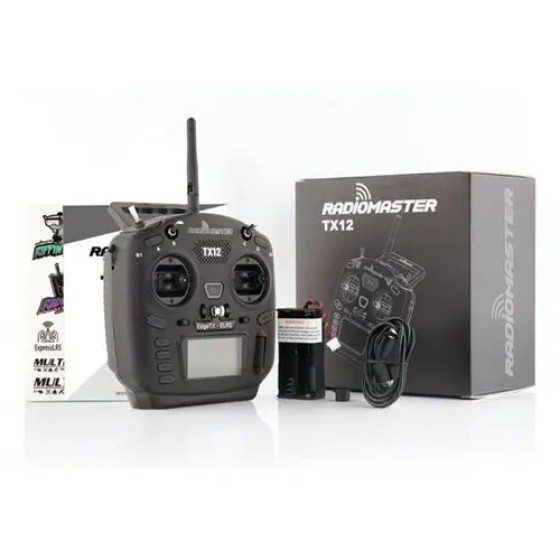 RadioMaster TX12 MKII 16ch Hall Gimbals Support OPENTX and EDGETX Remote Control Transmitter ELRS for RC Drone